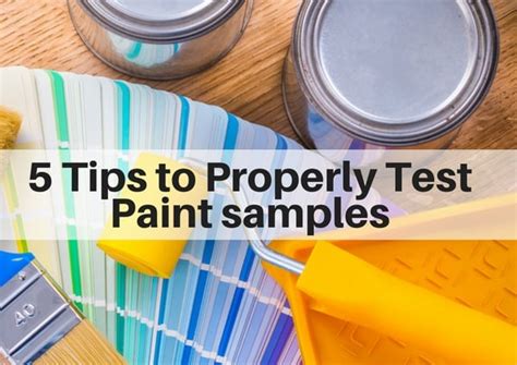 paint test boards|How to Test Paint Samples the Right Way .